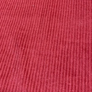 Tela Corderoy Rojo
