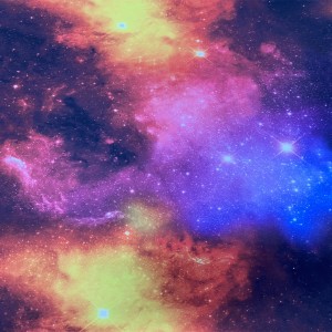 Tela Y1 Frisado Sublimado Galaxia 2597