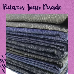 Tela RETAZOS JEAN PESADO X KG