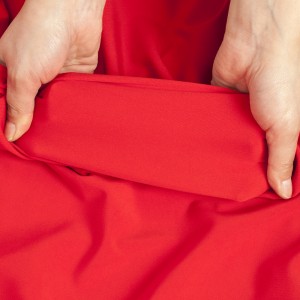 Tela Y1 Sin Frisar Liviano  Rojo