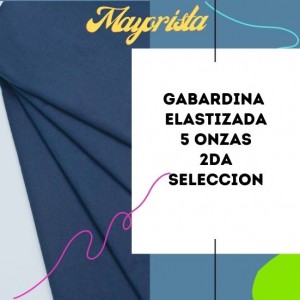 Tela Gabardina 5 Onzas Elastizada - Segunda Selección