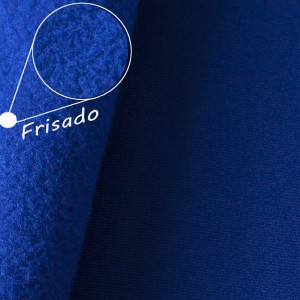 Tela Deportivo Frisado Azul Francia