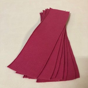 Tela Cuellos de chomba  Fucsia