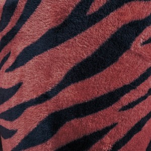 Tela Polar Soft Estampado Print Marron y Negro