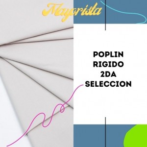 Tela Poplin - Segunda Selección